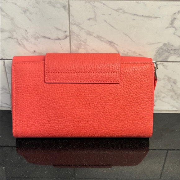 All Saints Coral Leather Women's wallet - Picture 6 of 6